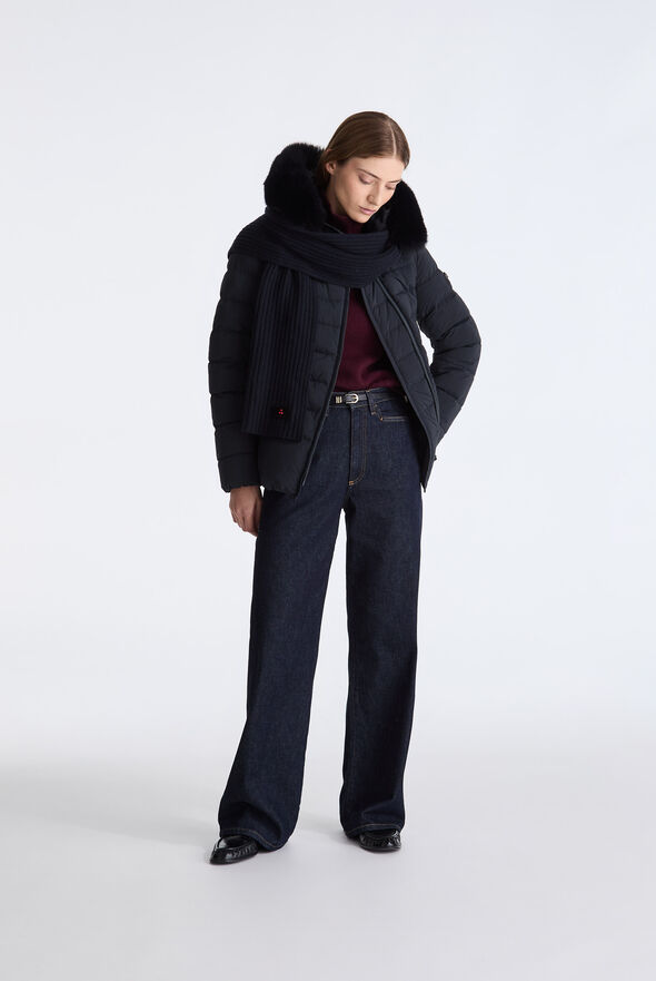 Hooded Down Jacket with Fur  Peuterey - medium