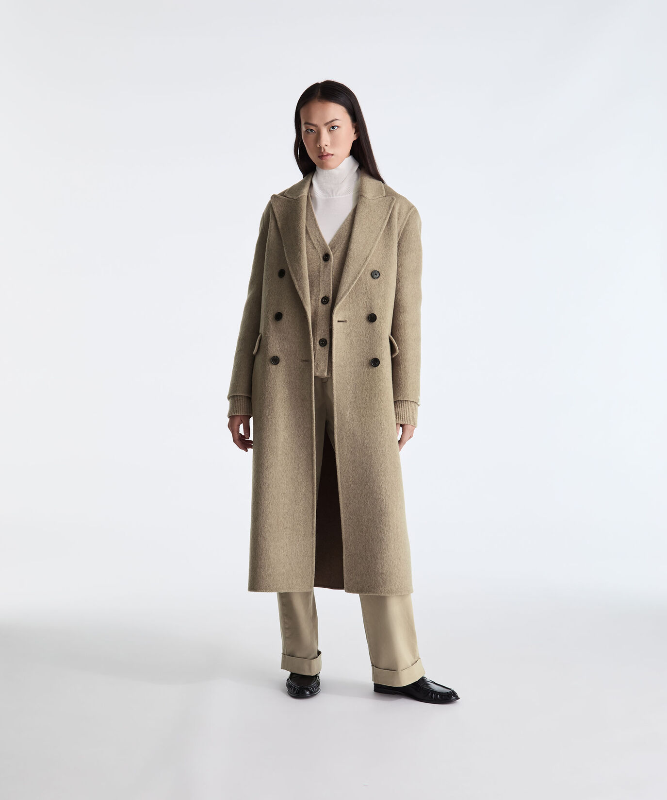 Long Double-Breasted Coat  Peuterey - large image number 0