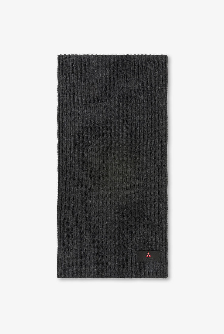 Ribbed Cashmere Blend Scarf  Peuterey - still-fondo-neutro