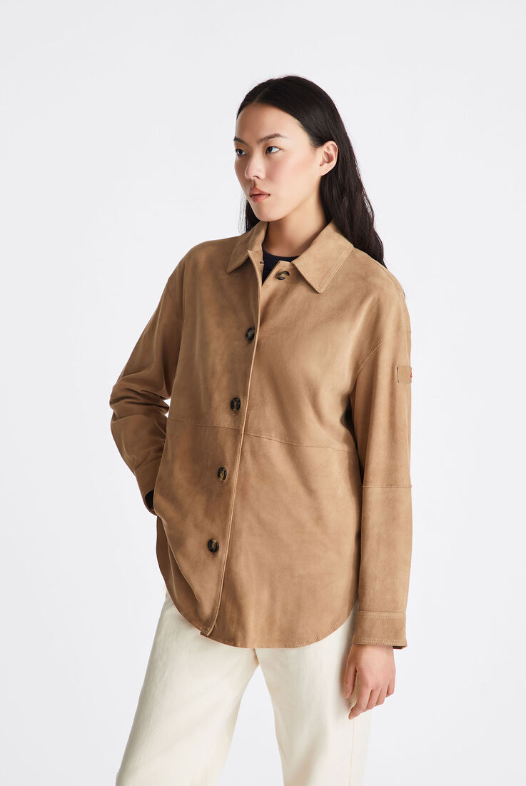 Oversize suede leather shirt  Peuterey - medium
