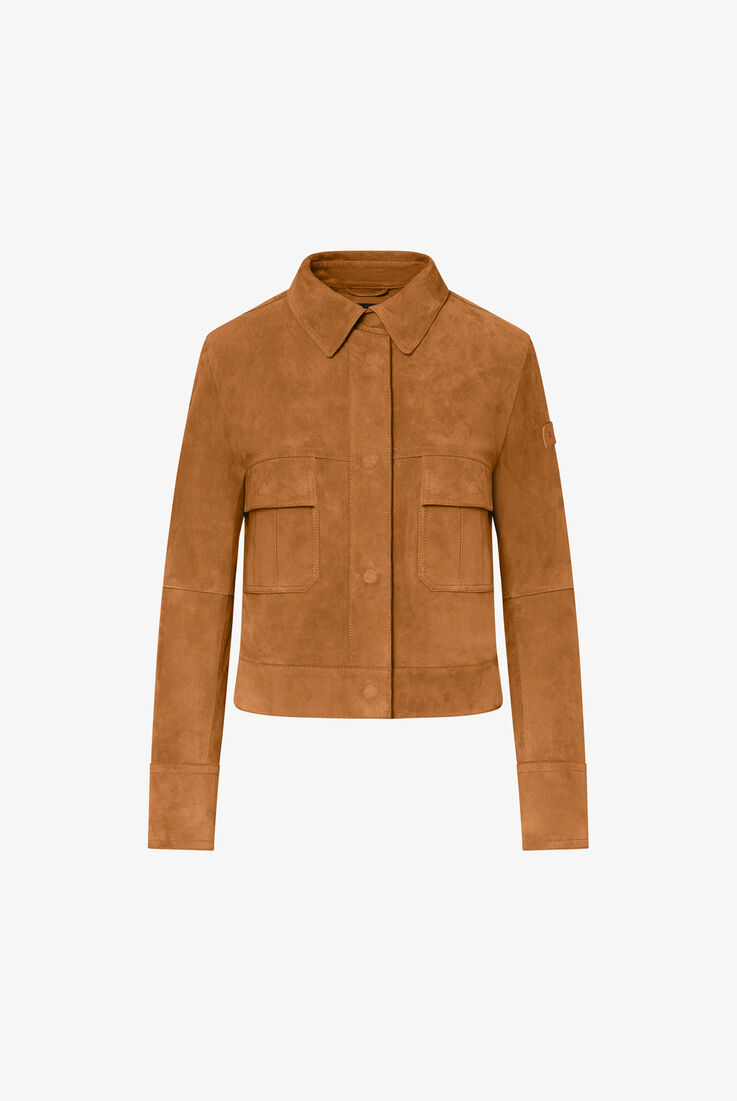 Suede leather shirt  Peuterey - still-fondo-neutro
