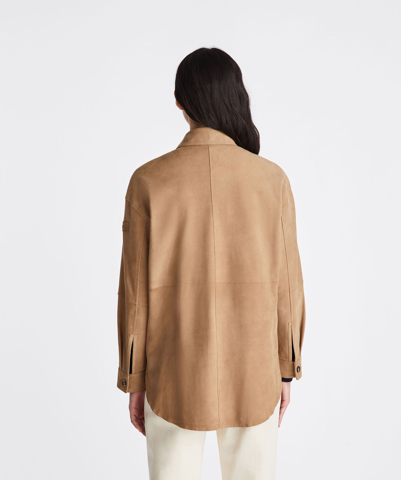 Oversize-Hemd aus Wildleder  Peuterey - large
