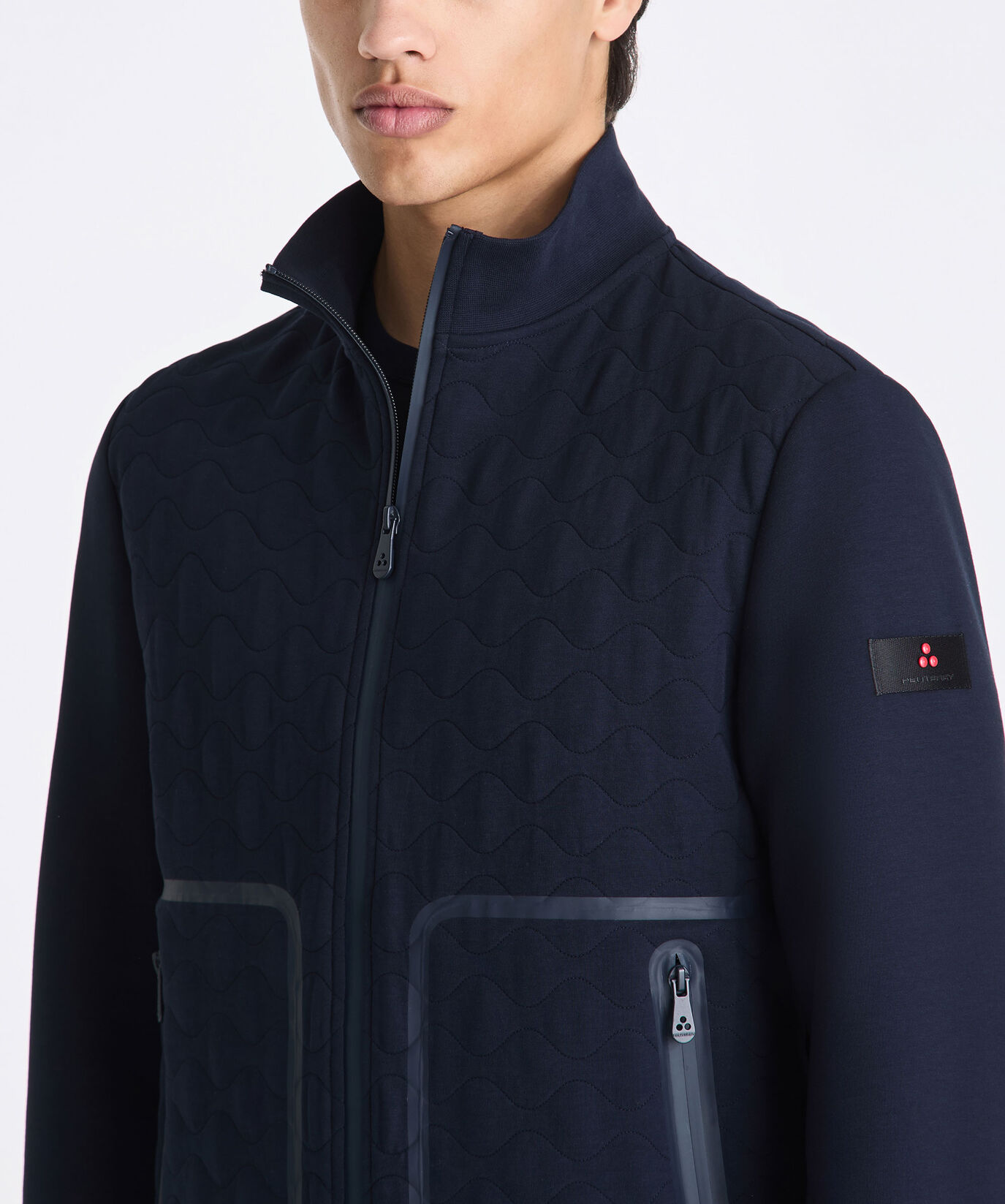 Bomber jacket with wave quilting  Peuterey - large