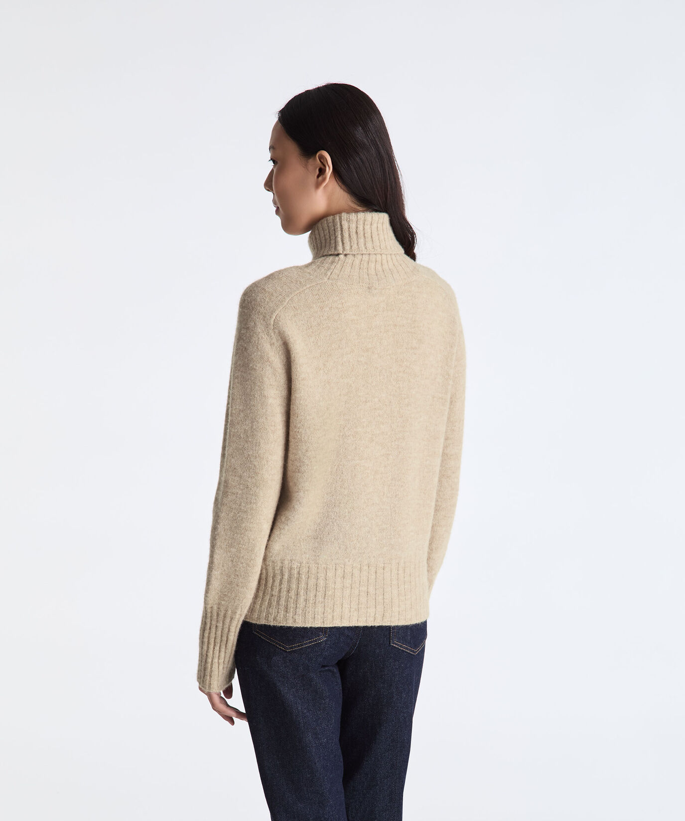 Maglia a collo alto in misto alpaca  Peuterey - large image number 2