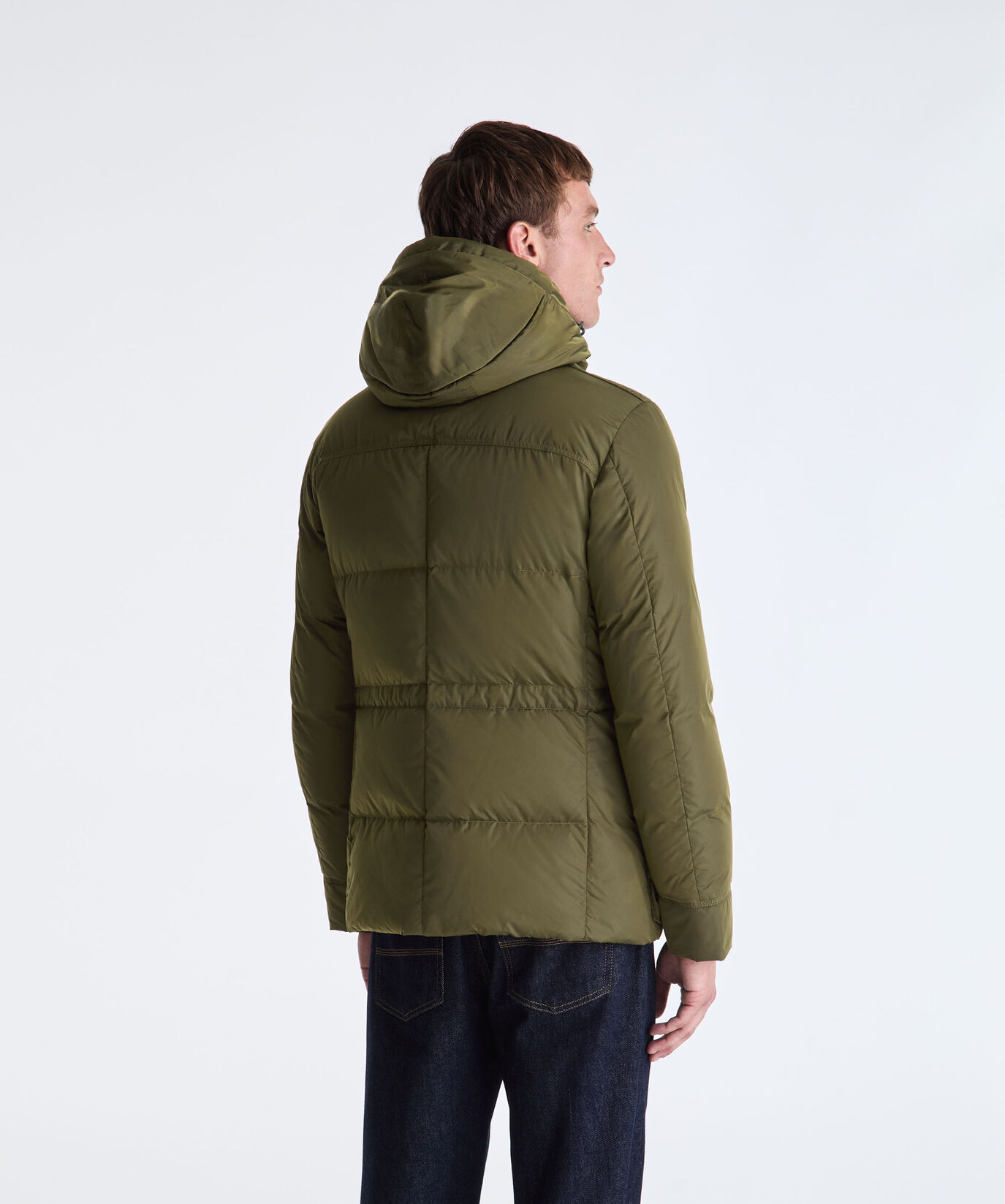 Taffeta Field Jacket with Fur Hood  Peuterey - large