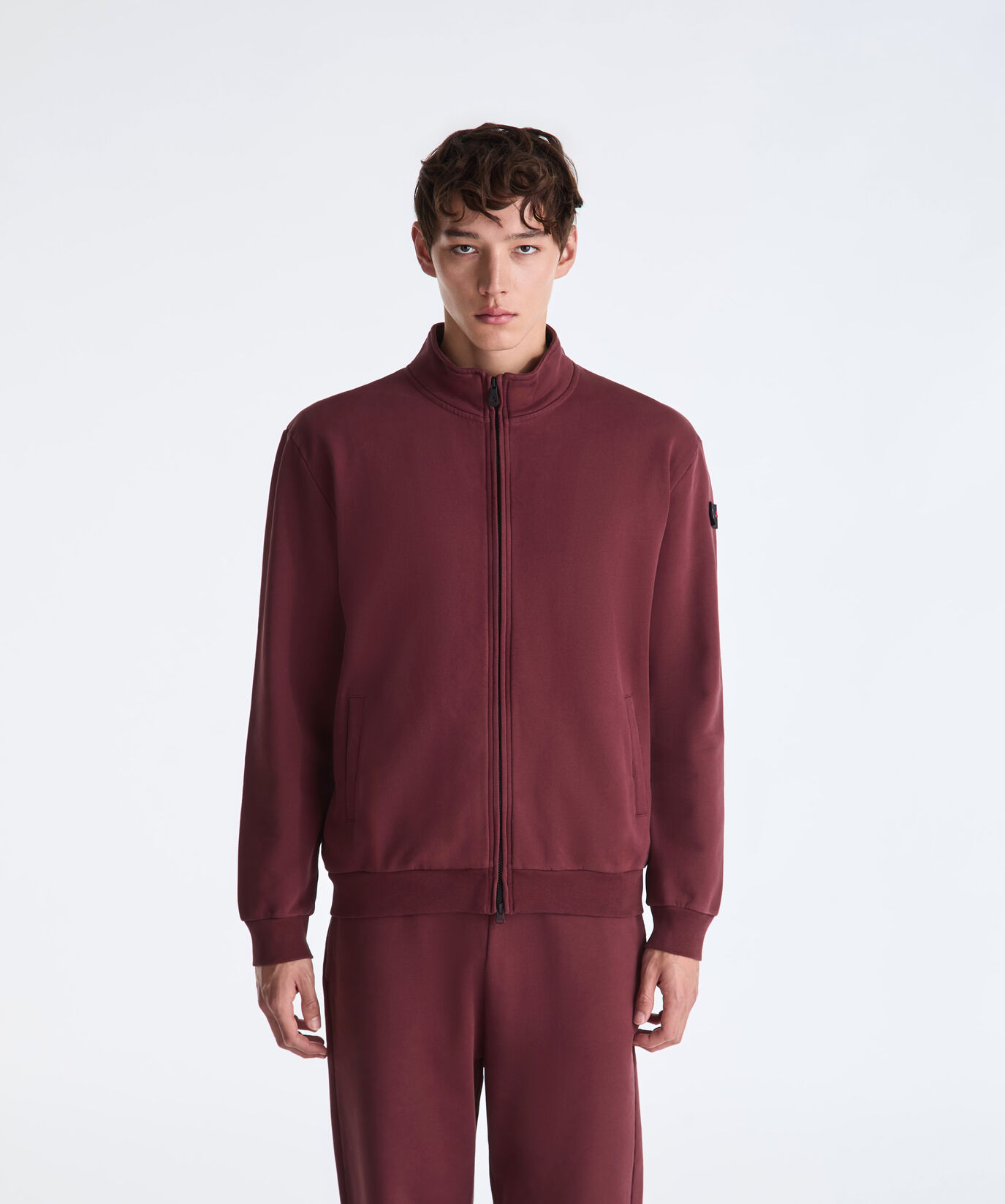 Full-Zip Sweatshirt with Stand-Up Collar  Peuterey - large image number 1