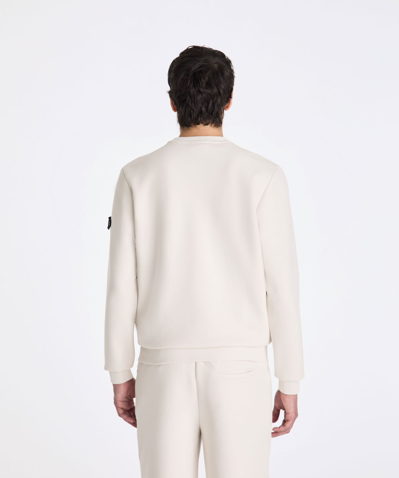 Sweat-shirt avec poche et d&eacute;tails gans&eacute;s  Peuterey - large