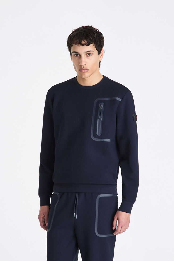 Sweatshirt with chest pocket and taping  Peuterey - medium