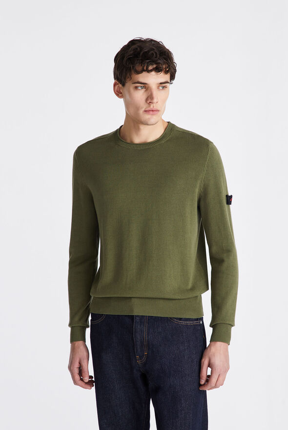 Cotton knit crew-neck sweater  Peuterey - medium