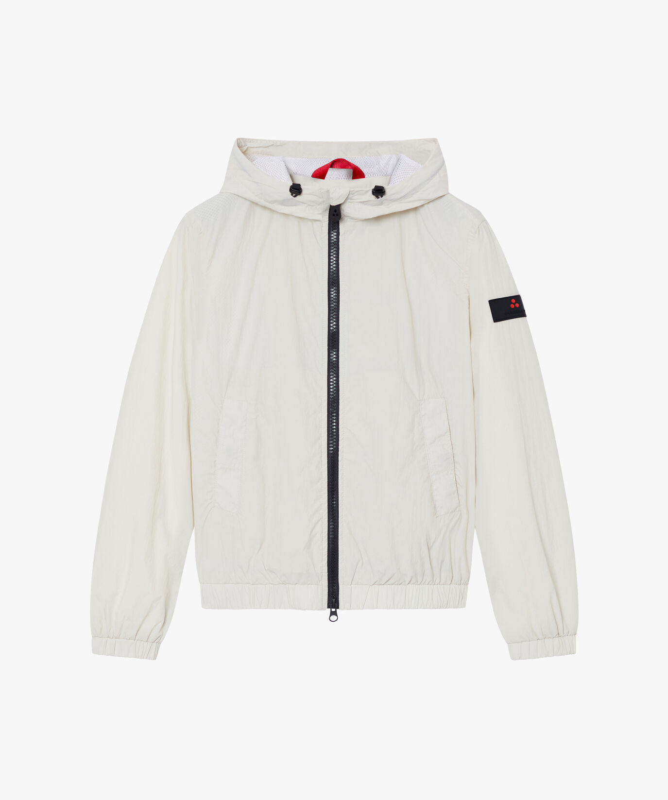 Blouson bomber en toile l&eacute;g&egrave;re de nylon avec capuche  Peuterey - large image number 0