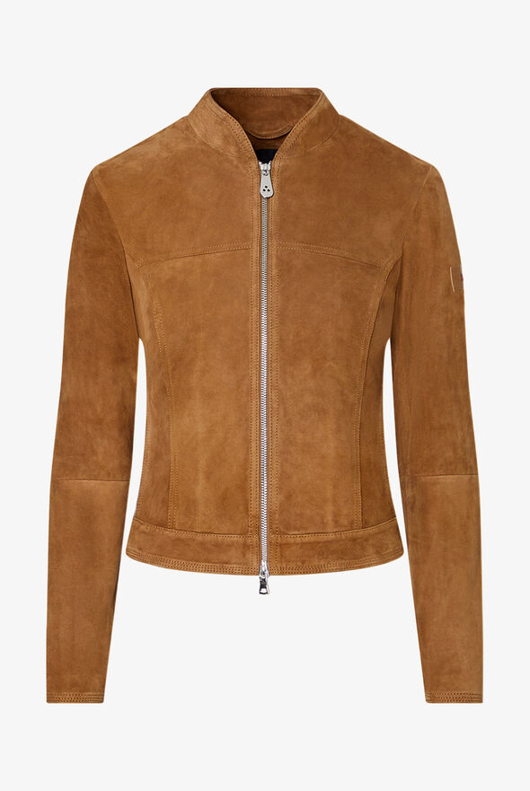 Suede leather biker jacket  Peuterey - still-fondo-neutro