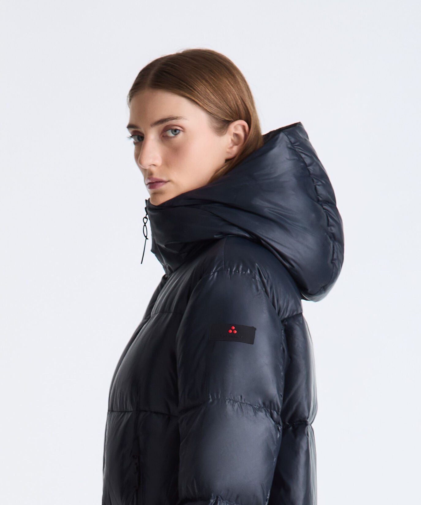 Long Shiny Nylon Down Jacket  Peuterey - large