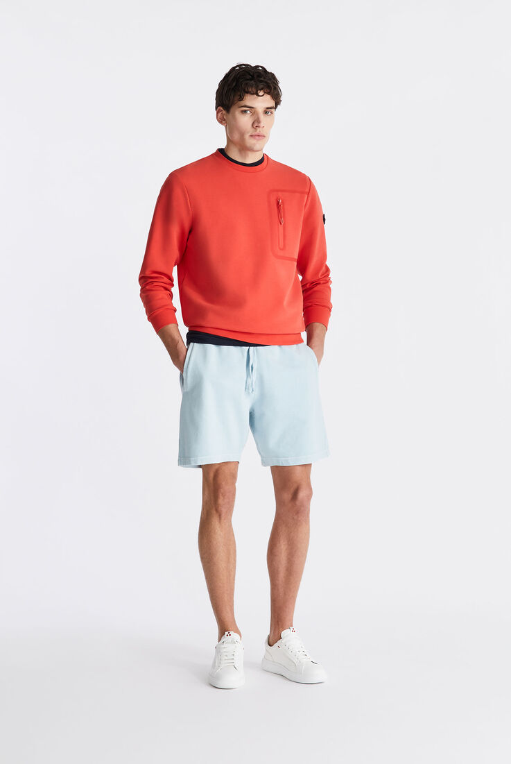 Sweat-shirt avec poche et d&eacute;tails gans&eacute;s  Peuterey - medium