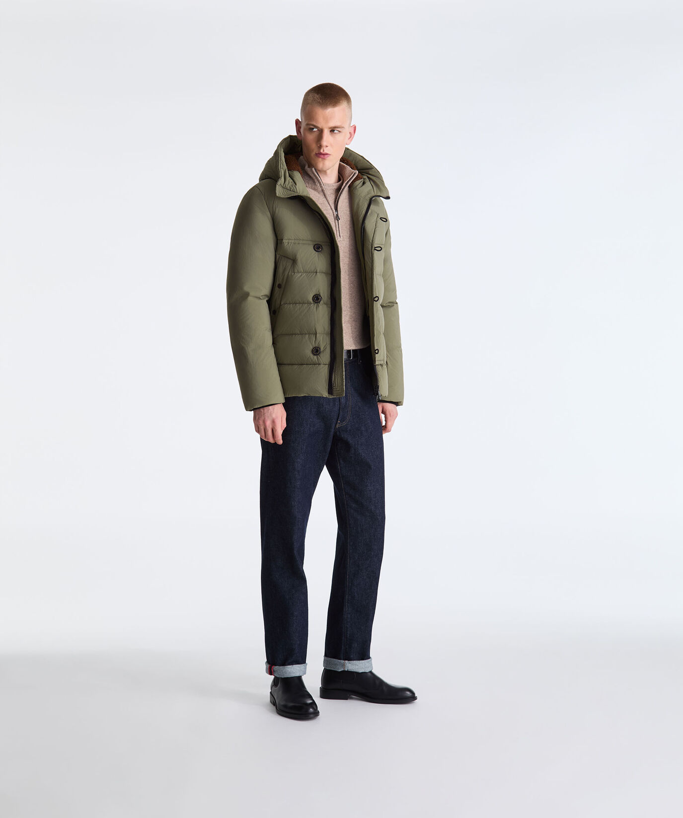 Down Jacket with Irregular Quilting  Peuterey - large image number 0