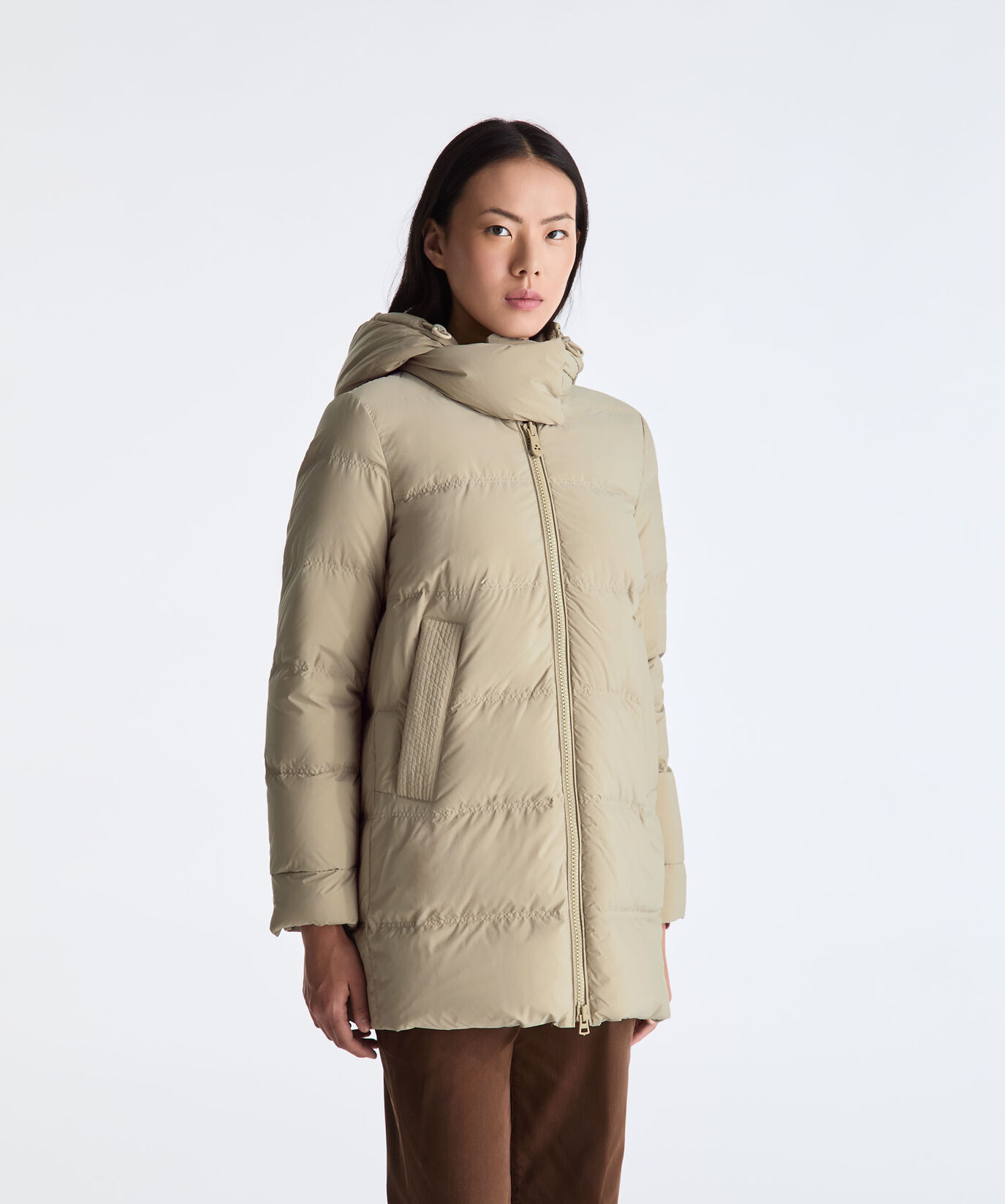 Down jacket with contrasting hood  Peuterey - large image number 1
