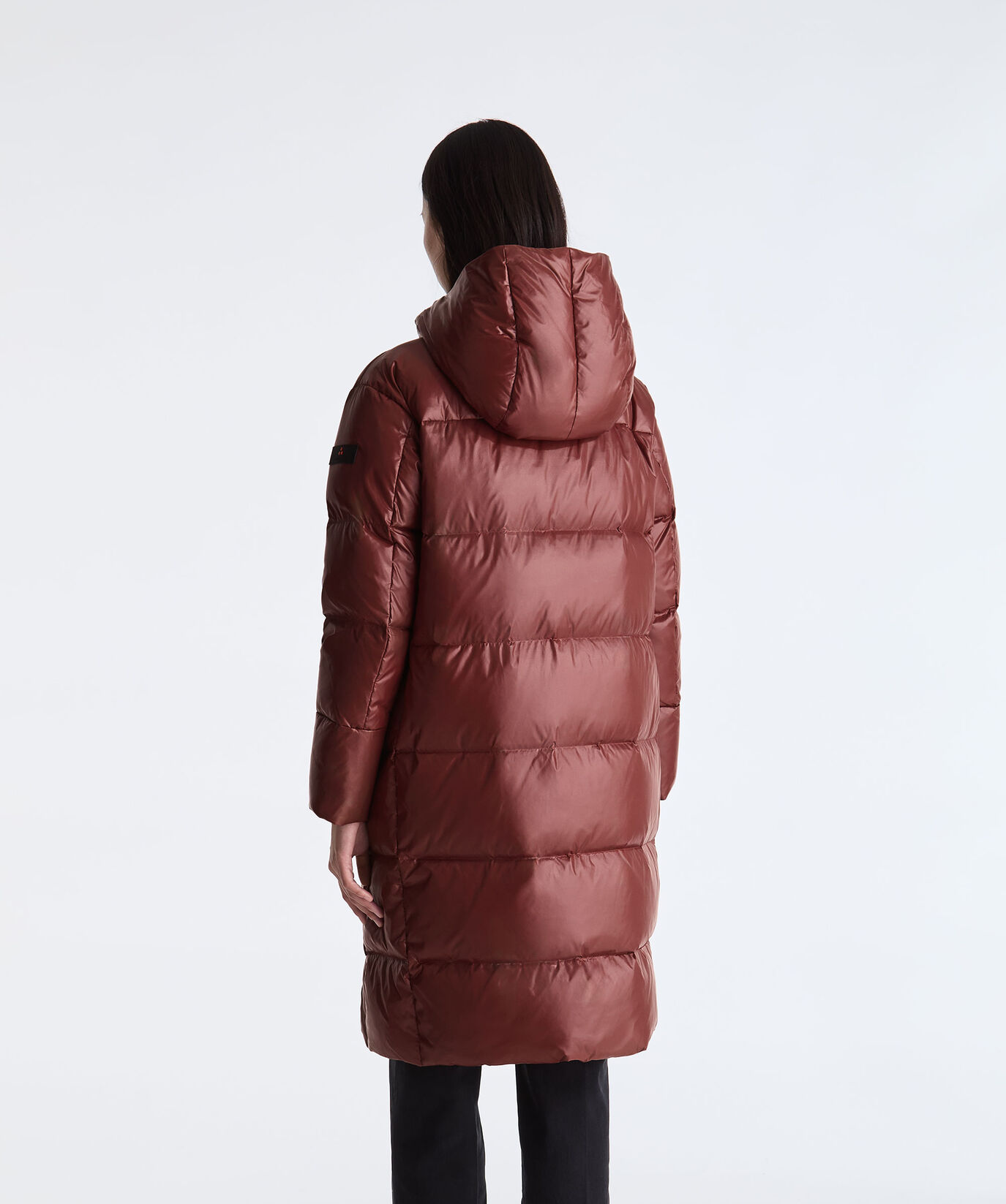 Long Shiny Nylon Down Jacket  Peuterey - large