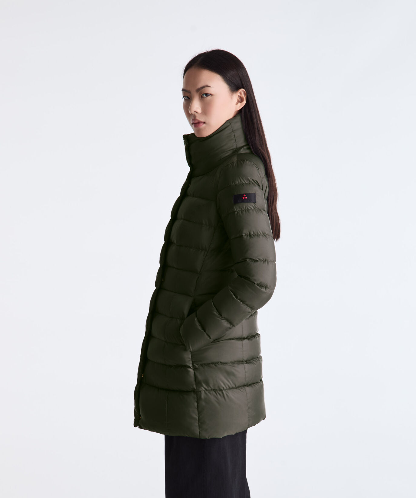 Long Slim Fit High Collar Down jacket  Peuterey - large