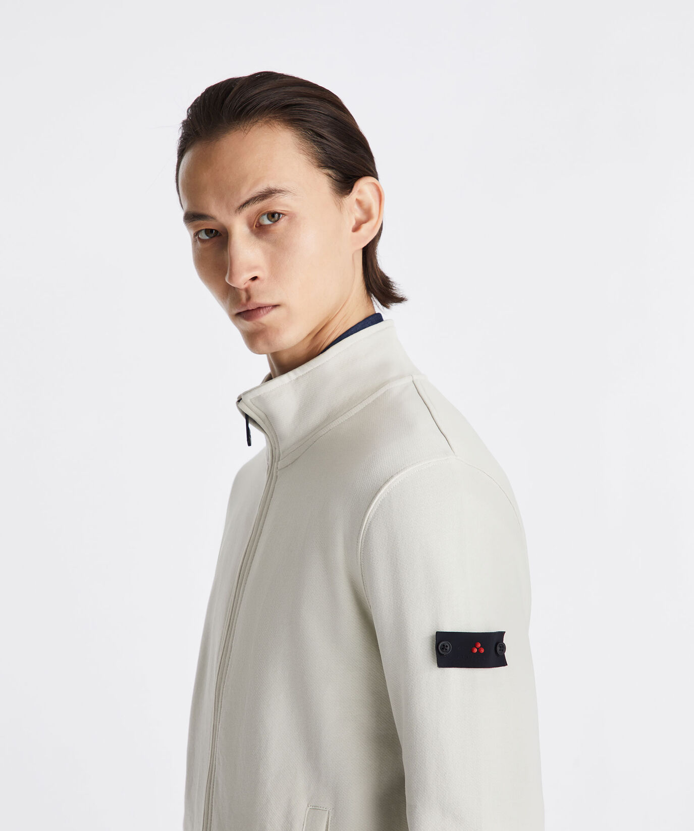 Sweatshirt with stand-up collar and full zip  Peuterey - large image number 4