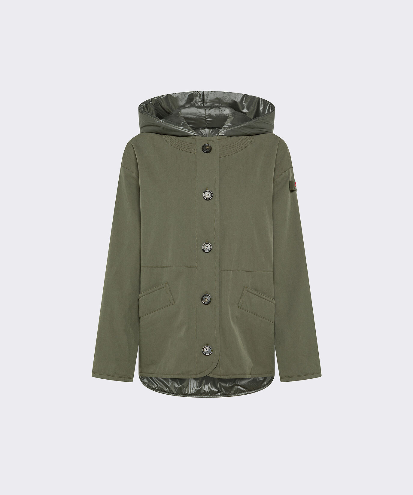 Double-Fabric Hooded Jacket  Peuterey - large