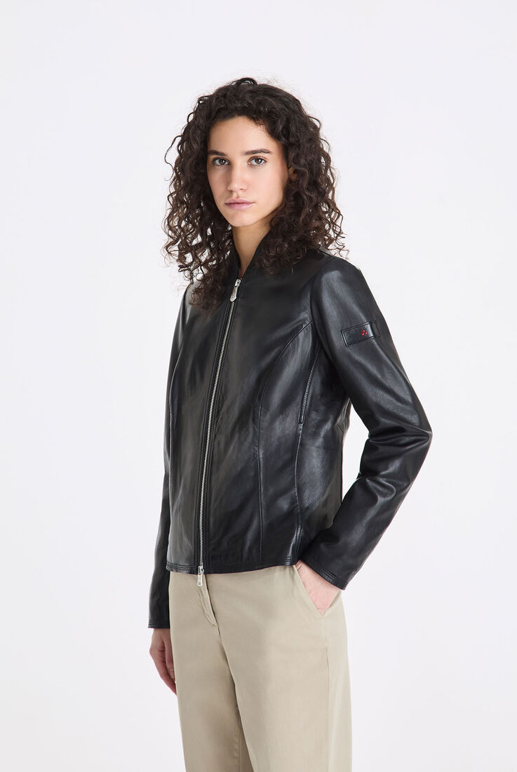 Short dyed Nappa leather biker jacket  Peuterey - medium