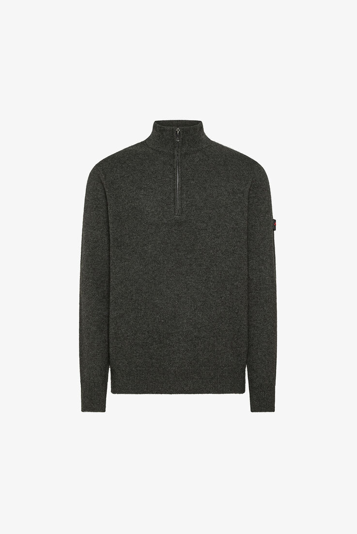 Yak Wool Sweater with Half Zip  Peuterey - still-fondo-neutro