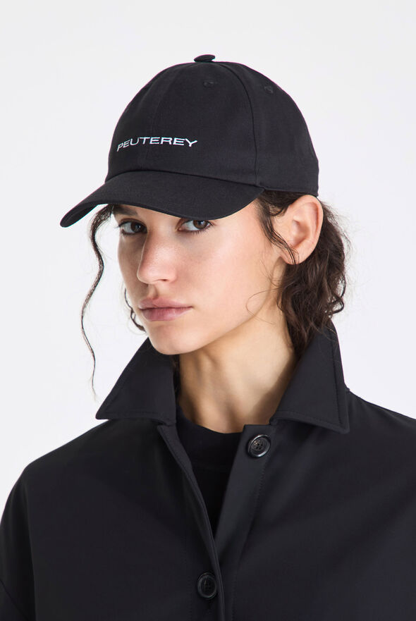 Baseball cap with embroidered lettering  Peuterey - medium