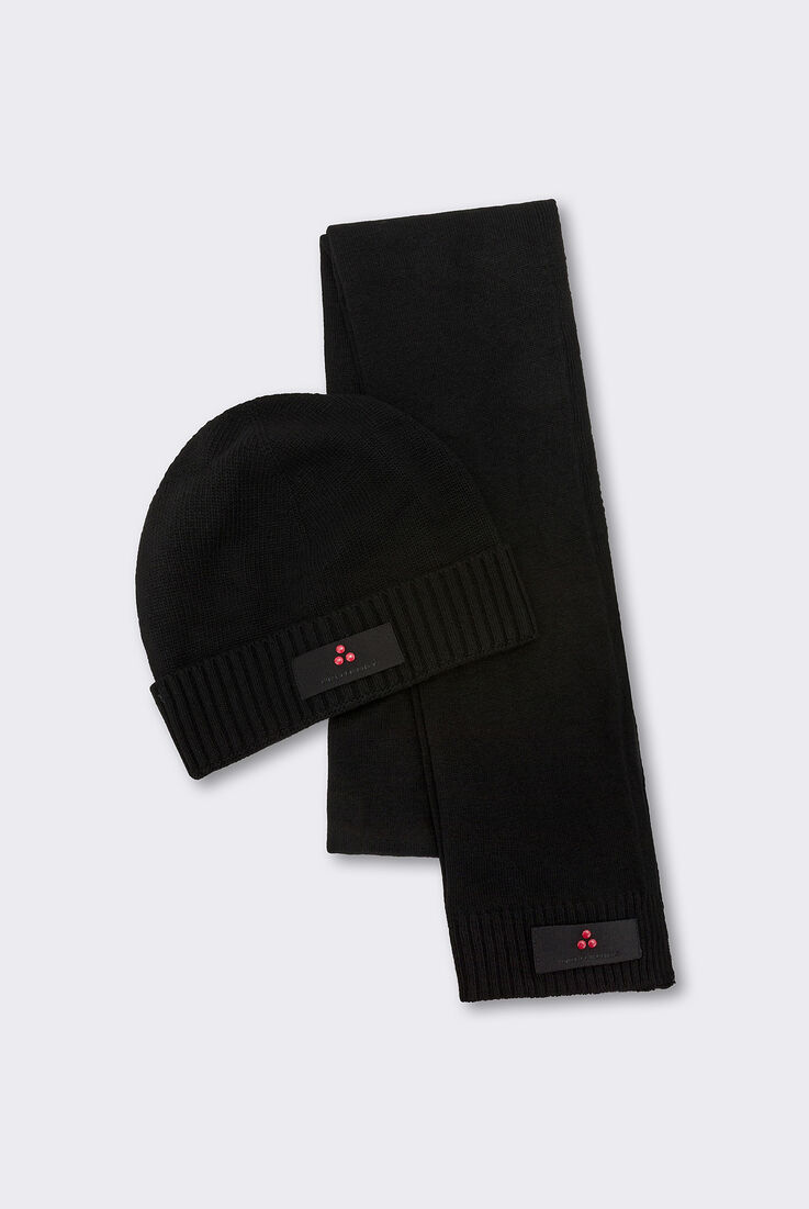 Cashmere Blend Scarf & Hat Set  Peuterey - medium