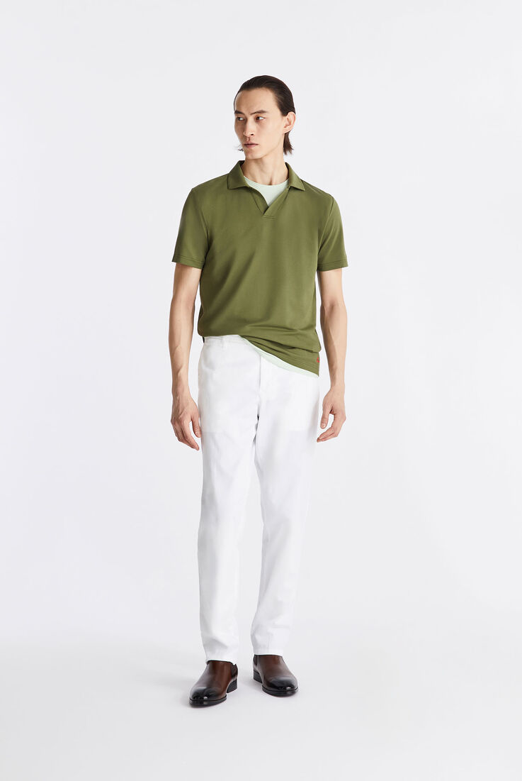Cotton pique knit polo shirt  Peuterey - medium