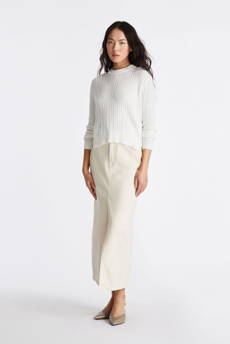 Cotton cable knit sweater  Peuterey - medium