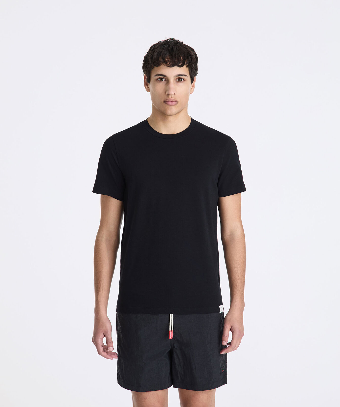 Stretch cotton T-shirt with printed logo  Peuterey - large image number 1