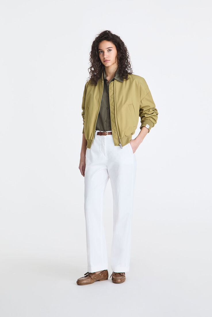 Blouson bomber court en scuba de nylon  Peuterey - medium