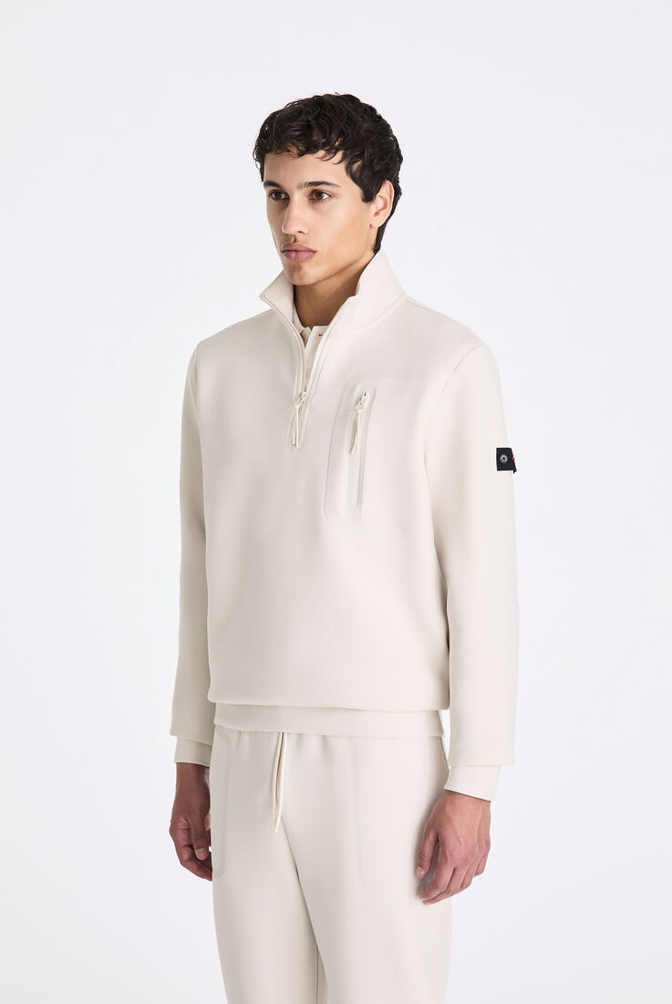 Sweat-shirt &agrave; col roul&eacute; avec demi-zip  Peuterey - medium