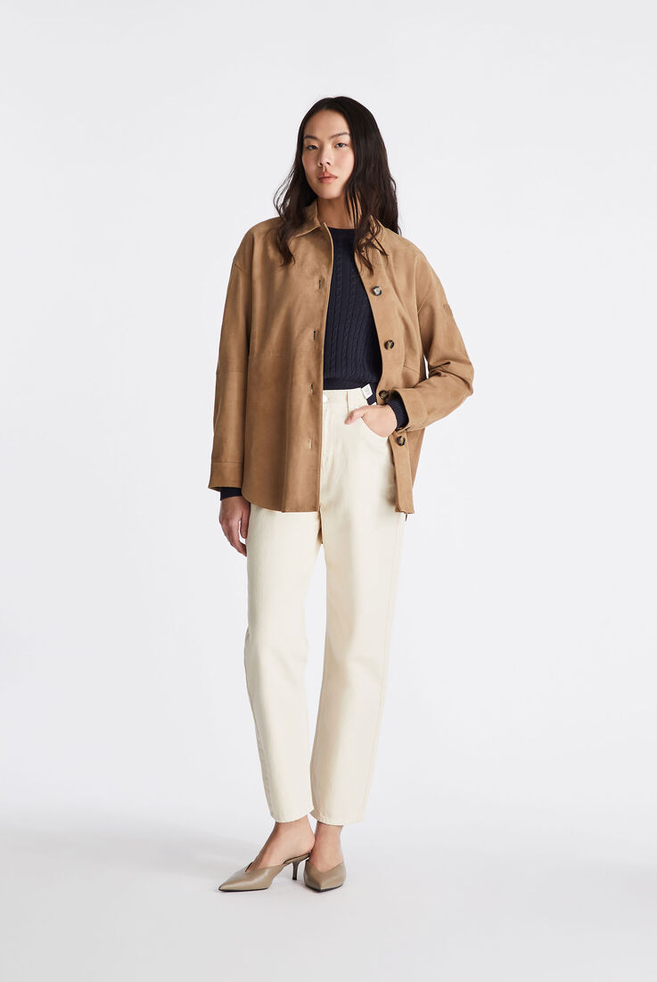 Oversize suede leather shirt  Peuterey - medium