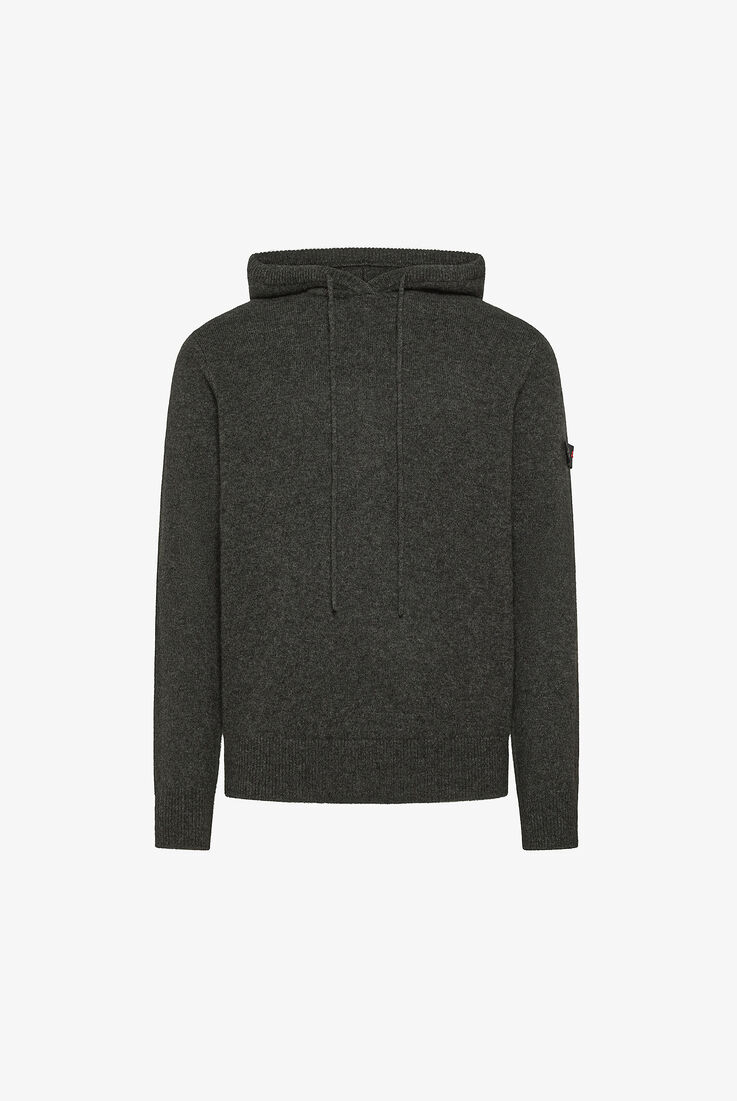 Hooded Yak Wool Sweater  Peuterey - still-fondo-neutro