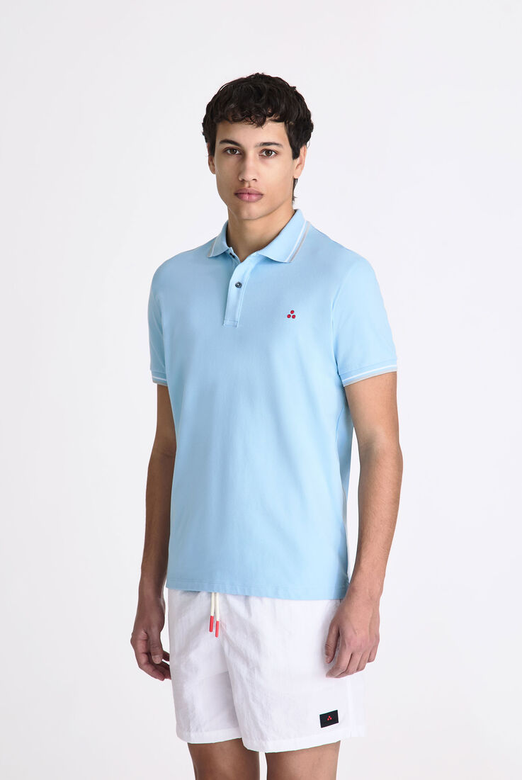 Stretch cotton pique polo shirt  Peuterey - medium