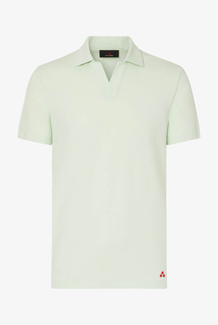 Polo in tricot di cotone, in punto piqu&eacute;  Peuterey - still-fondo-neutro