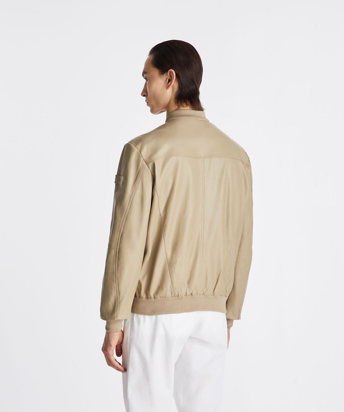 Leather jacket with chest pockets  Peuterey - large