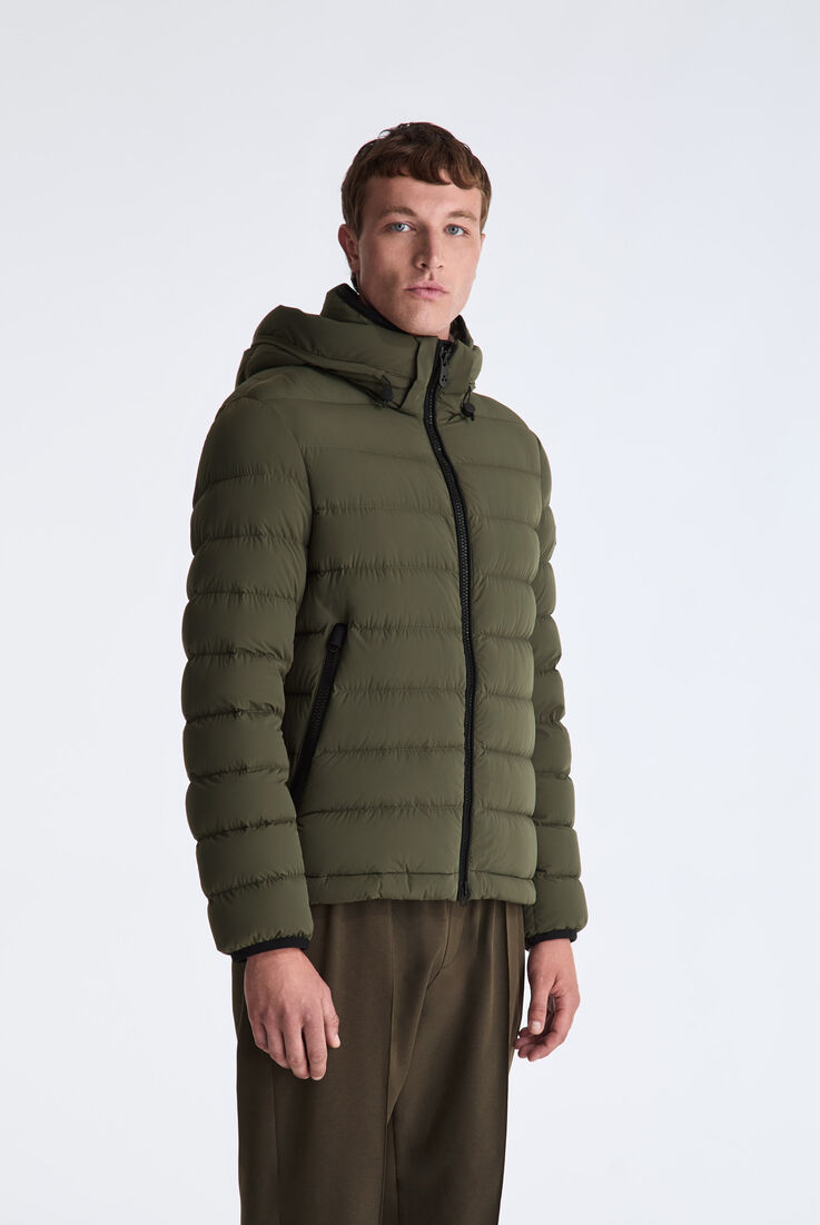 Piumino corto in tela stretch  Peuterey - medium