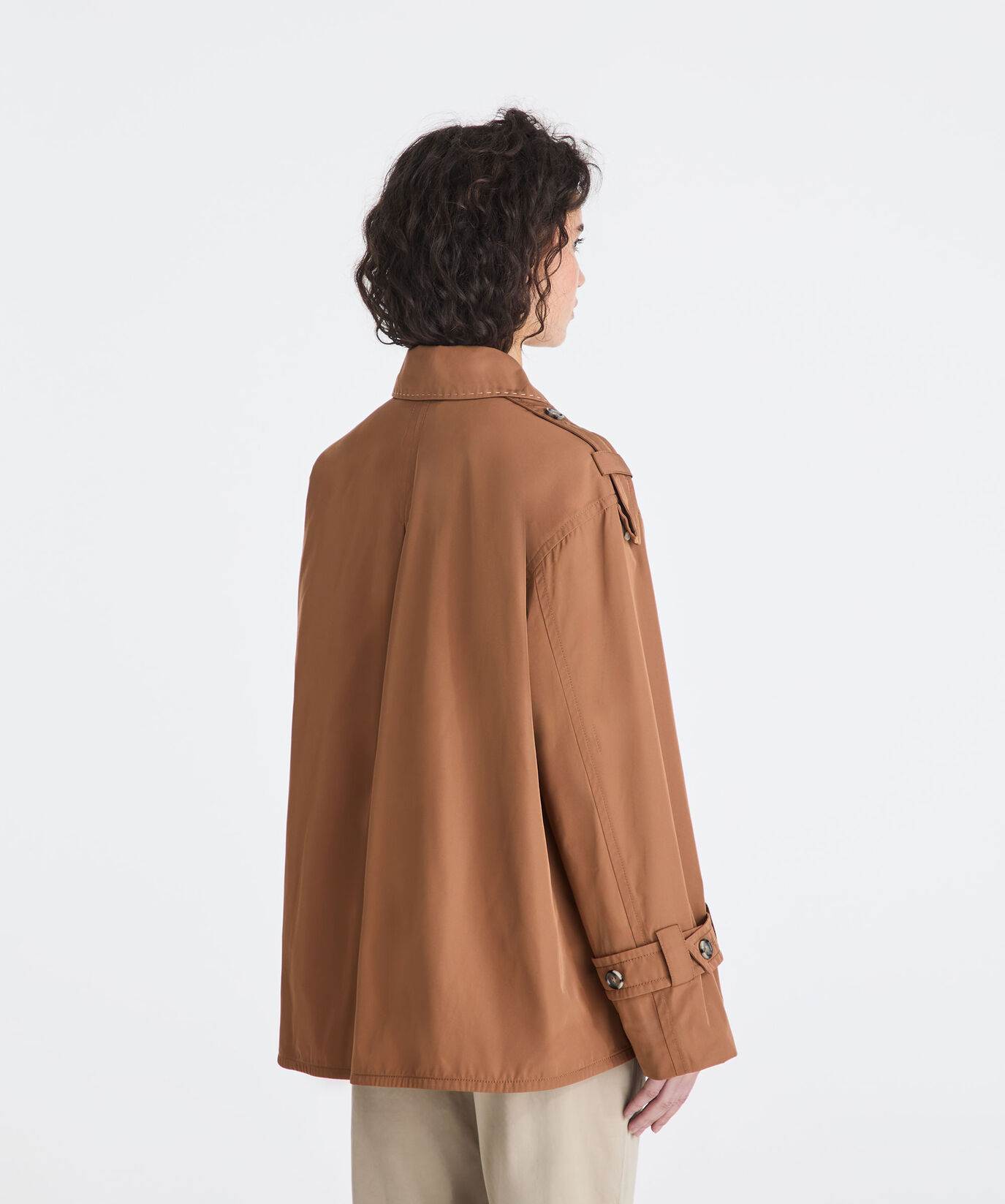 Short double-breasted trench coat  Peuterey - large image number 3