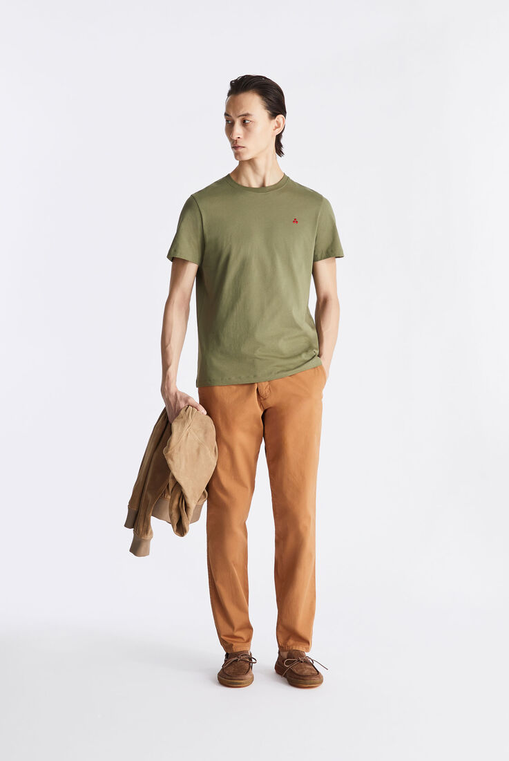 Cotton T-shirt with embroidered logo  Peuterey - medium
