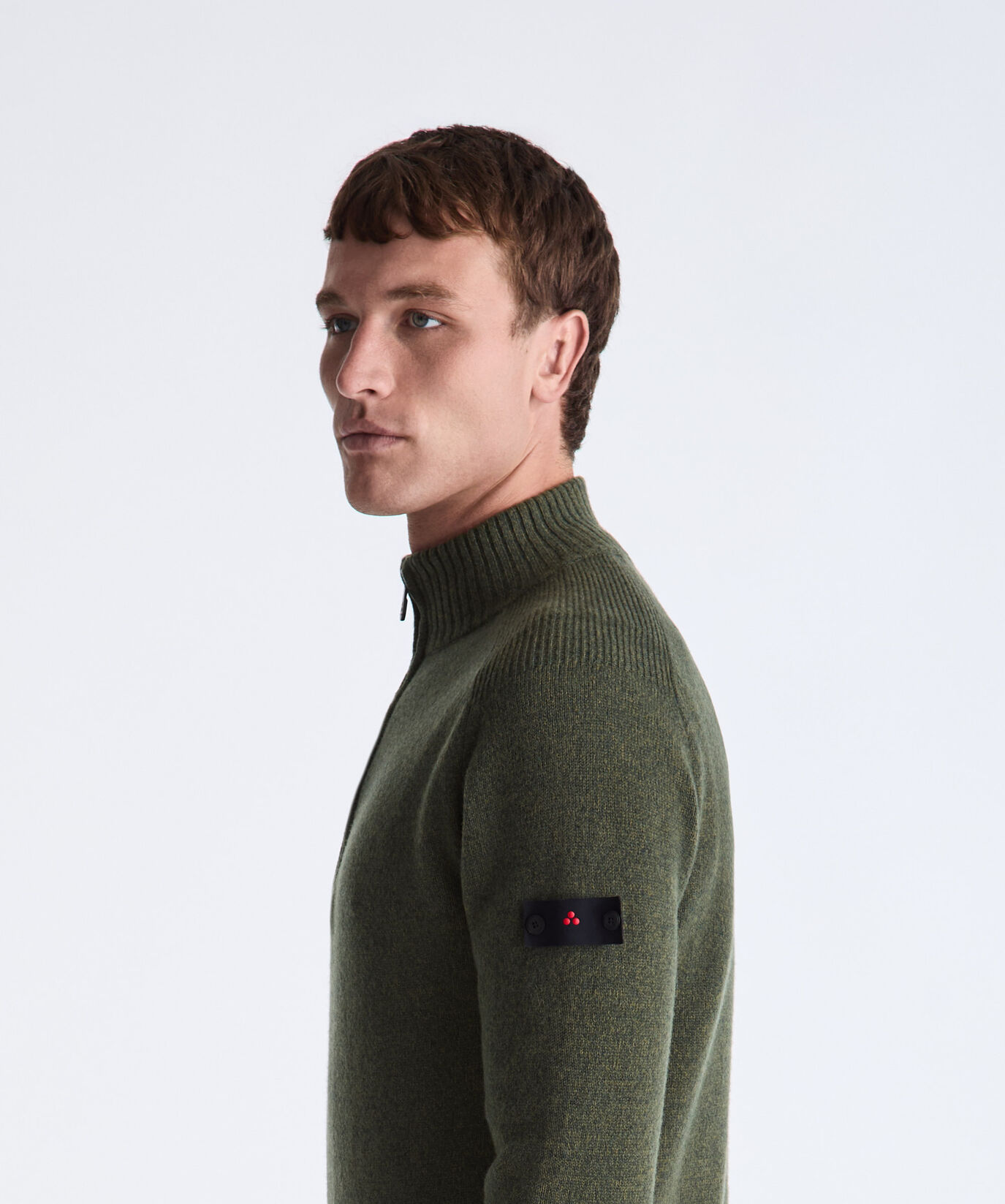 Moulin&eacute; Wool Sweater with Half Zip  Peuterey - large image number 2
