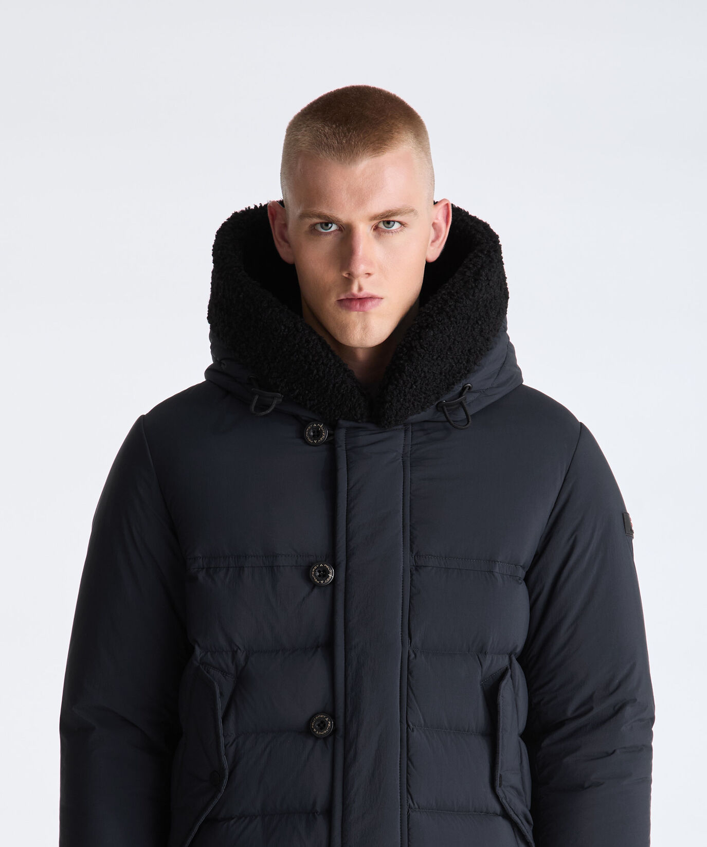 Long Down Jacket with Irregular Quilting  Peuterey - large