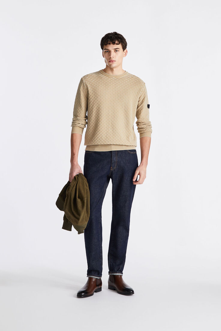 Geometric knit sweater  Peuterey - medium