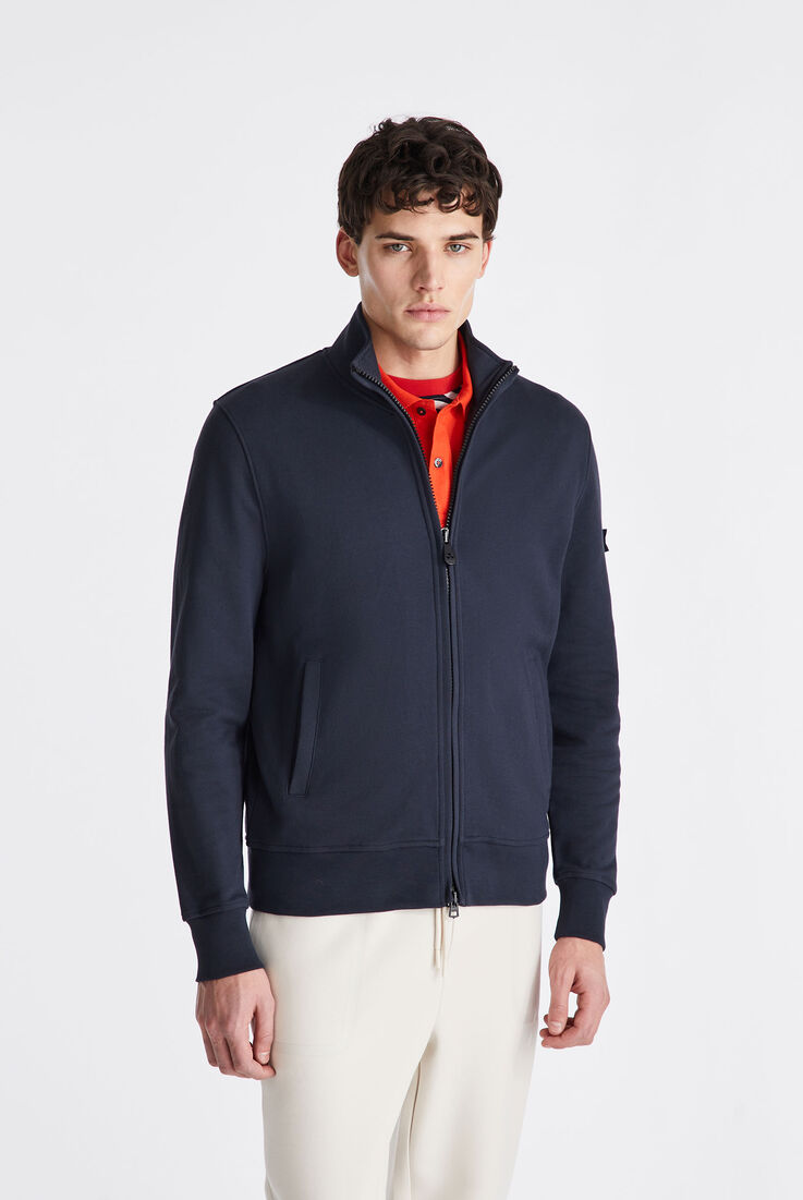 Felpa con collo in piedi e full zip  Peuterey - medium