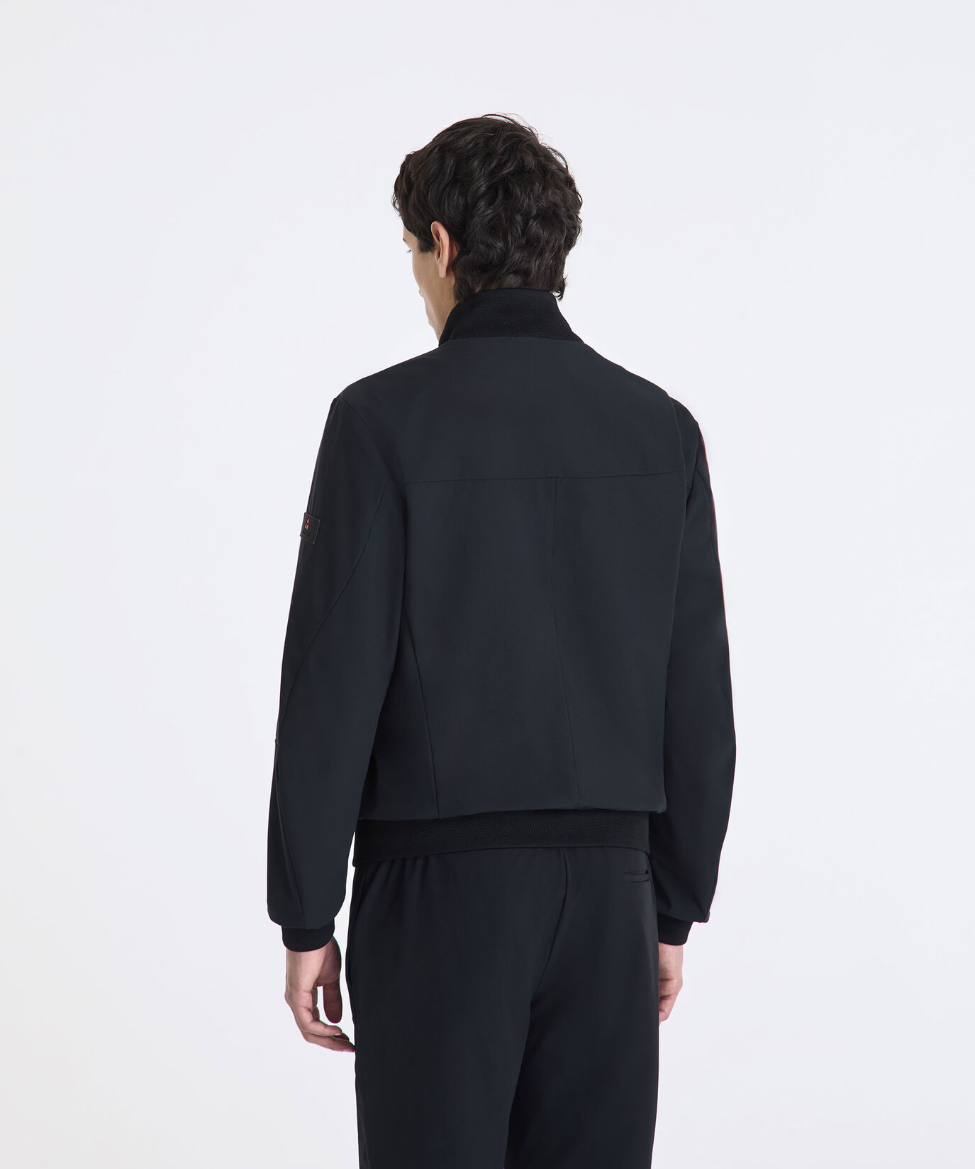 Stretch bomber jacket with contrasting details  Peuterey - large