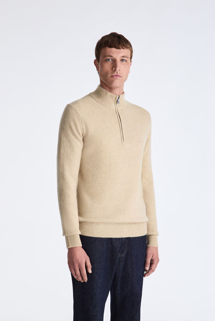 Yak Wool Sweater with Half Zip  Peuterey - medium