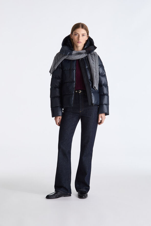 Pufferjacke aus gl&auml;nzendem Nylon  Peuterey - medium