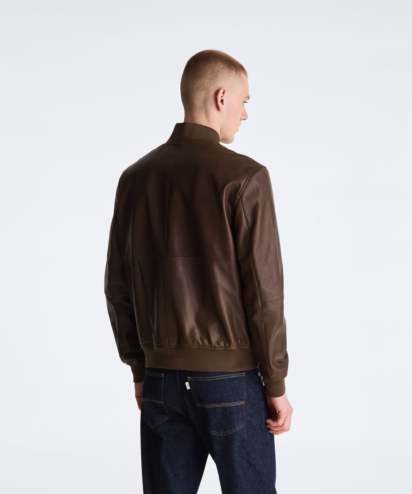 Nappa Leather Bomber Jacket  Peuterey - large