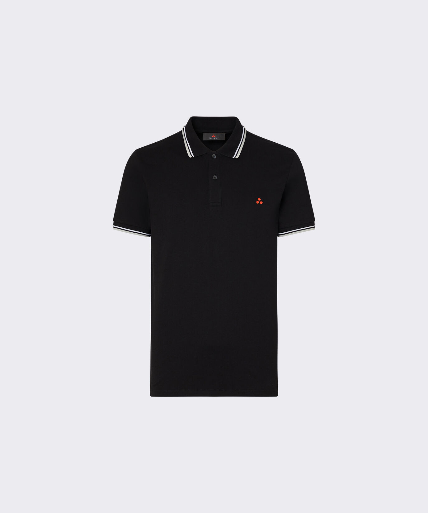 Stretch cotton pique polo shirt  Peuterey - large image number 5