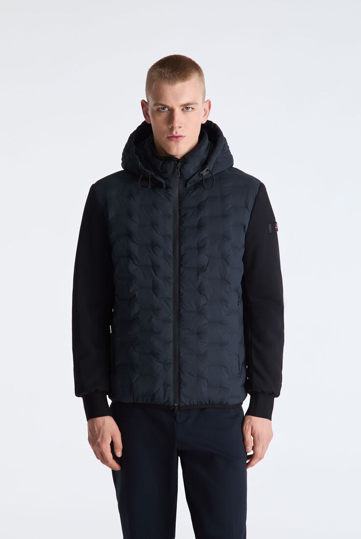 Double-Fabric Jacket with Geometric Quilting  Peuterey - medium